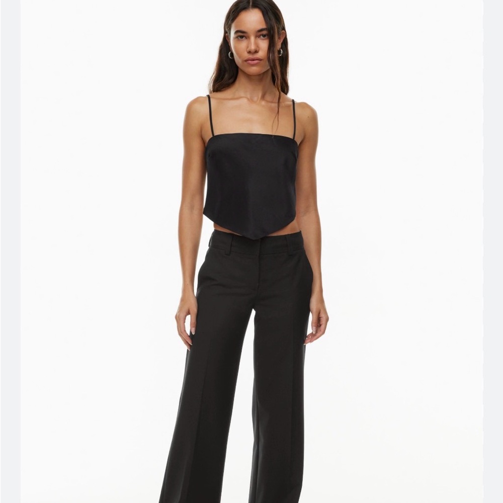 Aritzia Elektra Satin Going Out Top